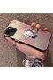 iPhone 14 Plus/15 Plus Compatible Hard Acrylic Back Silicone Edge Lens Protection Double Case - 3