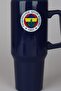 Licensed Thermos Mug with Straw and Handle, Stainless Steel Flask, 1.20 Liters - 3