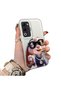 Oppo A5 4G/5G Compatible Hard Acrylic Back Silicone Edge Lens Protection Double Case