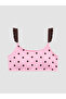 Nevavm Polka Dot Girl's Bikini Set with Difference - 2