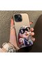 حافظة مزدوجة متوافقة مع هاتف iPhone 13 Mini مصنوعة من الأكريليك الصلب وحافة من السيليكون لحماية العدسة - 2