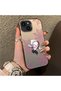 iPhone 13/14 Compatible Hard Acrylic Back Silicone Edge Lens Protection Double Case - 2