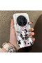 Vivo X300 Pro Compatible Hard Acrylic Back Silicone Edge Lens Protection Dual Case - 2