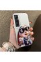 Realme C65 4g Compatible Hard Acrylic Back Silicone Edge Lens Protection Dual Case - 2