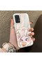 Samsung Galaxy A72 Compatible Hard Acrylic Back Silicone Edge Lens Protection Double Case - 2