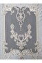 Versay Linen Look Panel Curtain Ecru-Beige Embroidered - 2