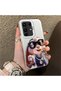 حافظة مزدوجة متوافقة مع هاتف Infinix Note 50 Pro Plus مصنوعة من الأكريليك الصلب وحافة من السيليكون لحماية العدسة - 2