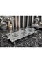 Crystal Silver 3-Piece Bowl Set – Luxury Presentation and Serving Set with Tray - 2