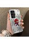 Samsung Galaxy S24 Ultra Compatible Hard Acrylic Back Silicone Edge Lens Protection Dual Case - 2