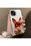 حافظة مزدوجة متوافقة مع هاتف iPhone 13 Mini مصنوعة من الأكريليك الصلب وحافة من السيليكون لحماية العدسة - 2
