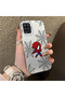 Samsung Galaxy A12/M12 Compatible Hard Acrylic Back Silicone Edge Lens Protection Double Case - 2
