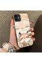 iPhone 12/12 Pro Compatible Hard Acrylic Back Silicone Edge Lens Protection Double Case - 2