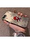 حافظة مزدوجة متوافقة مع هاتف iPhone 7 Plus/8 Plus مصنوعة من الأكريليك الصلب وحافة من السيليكون لحماية العدسة - 3