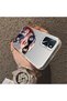 Oppo A16/A16S Compatible Hard Acrylic Back Silicone Edge Lens Protection Double Case - 4