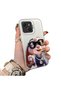 Tecno Spark 40C Compatible Hard Acrylic Back Silicone Edge Lens Protection Double Case