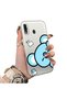 Samsung Galaxy A30/A20 Compatible Hard Acrylic Back Silicone Edge Lens Protection Double Case