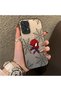 Samsung Galaxy A72 Compatible Hard Acrylic Back Silicone Edge Lens Protection Double Case - 2