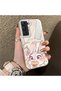 Samsung Galaxy S22 Compatible Hard Acrylic Back Silicone Edge Lens Protection Double Case - 2