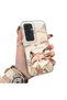 Samsung Galaxy S24 Compatible Hard Acrylic Back Silicone Edge Lens Protection Double Case