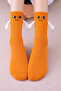 Orange Hand-In-Hand Unisex Socks - 2
