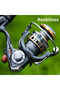 4000 Series Rooblinos BK Spinning Fishing Reels For Saltwater Freshwater Metal Spool Left/Right Inte