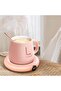 Lpmt Warm Cup Pad Coffee Cup Warmer Smart Stable Cup Pad Volcano Heater with 3 Setting - 5