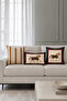 Equestrian Horse 3 Piece Decorative Throw Pillow Cover
