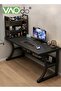 Nightstand with 2 Drawers, Modern Bedside Table with Open Wood Shelf, Minimalist Side Table, End Tab - 7