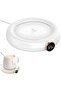 Lpmt Warm Cup Pad Coffee Cup Warmer Smart Stable Cup Pad Volcano Heater with 3 Setting