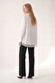 Tulle Detail Cotton Shirt 230171 White - 3
