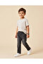 Boys Dark Grey Washed 5 Pocket Jeans - 2