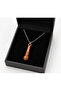 Metal Necklace with Microphone Figure – a Stylish Accessory Model for Music Lovers - 2