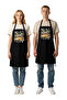 Unisex Kitchen Cooking Apron Food Tool Cute Character Printed Comfortable Cut Cotton Casual Modern - 2