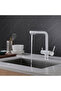 Kitchen Sink Faucet with Dual Flow Water Purification Outlet, Spiral Spout, White Color, 7 Years Warranty, Imported - 6