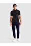 Navy Blue Slim Fit Sweatpants 50321025-Vr033