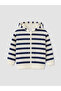 Ozmarka New Season Navy Blue Baby Boy Hooded Zippered Sweatshirt - 2