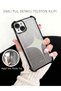 iPhone 15 Plus Compatible Transparent Four Corner Silicone Coated Glossy Edge Case - 3