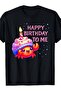 تي شيرت Happy Birthday To Me يحمل رسومات كب كيك على شكل سرطان البحر المنزلي الغريب