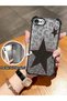 iPhone 7/8/Se 2020 2022 Compatible Transparent Four Corner Silicone Coated Glossy Edge Case