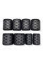 Ceramic Thermal Hair Rollers 8 pieces - Black - 7