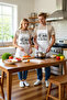 Unisex Kitchen Chef Apron Dog Love Coffee Bakery Printed Comfortable Cut Daily Modern Stylish Comfortable