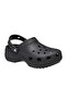 Classic Platform Glitter Clogw Women's Black Slippers Women's Slippers 207241 - 2