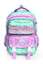 Leopard Patterned Five-Compartment 3-Piece School Bag Set 04599 - 2