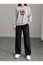 86 New York Printed Women's Cropped Crewneck Bottom/Upper Track Suit Set