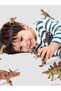 Özmarka New Season Petrol Striped Baby Boy Tracksuit Set - 3