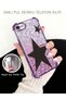 iPhone 7/8/Se 2020 2022 Compatible Transparent Four Corner Silicone Coated Glossy Edge Case - 3