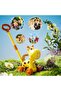 Automatic Bubble Machine Toy; Giraffe Shaped Outdoor Grass Moving Toy, Push-Along Blowing Maker - 6