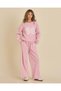 Senior Girls Pink Graphic Jogger Set