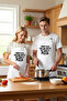 Unisex Kitchen Apron Pizza Themed Printed Relaxed Fit Daily Cooking Funny Slogan Modern Stylish Comfortable