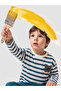Özmarka New Season Petrol Striped Baby Boy Tracksuit Set - 4